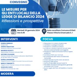 Misure Legge di bilancio 2024